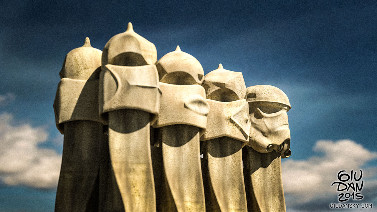 La pedrera and the stormtrooper