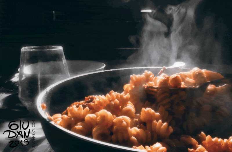 Pasta al pomodoro animated gif